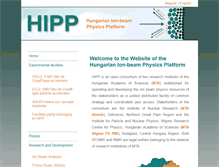 Tablet Screenshot of hipp.atomki.hu